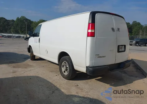 2010 Chevrolet Express 2500 Work Van из США, поврежденный, VIN 1GCZGFBA2A1129705